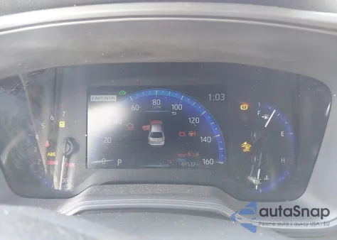 2020 Toyota Corolla Hybrid Le z USA, uszkodzony, nr VIN JTDEBRBE2LJ022366